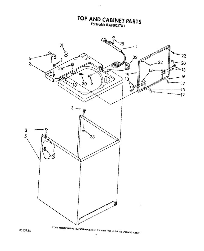 Diagram for 4LA9300XTN1