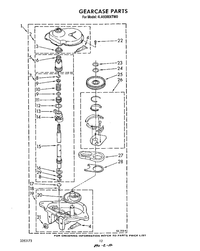 Diagram for 4LA9300XTW0