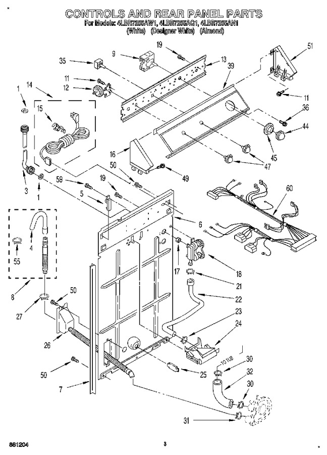 Diagram for 4LBR7255AN1