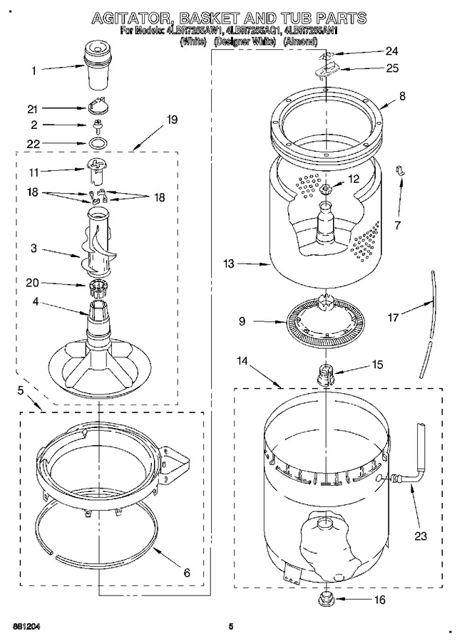 Diagram for 4LBR7255AN1