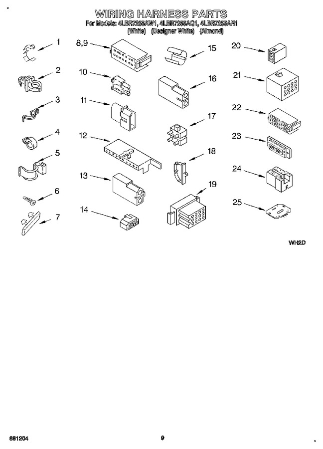 Diagram for 4LBR7255AN1