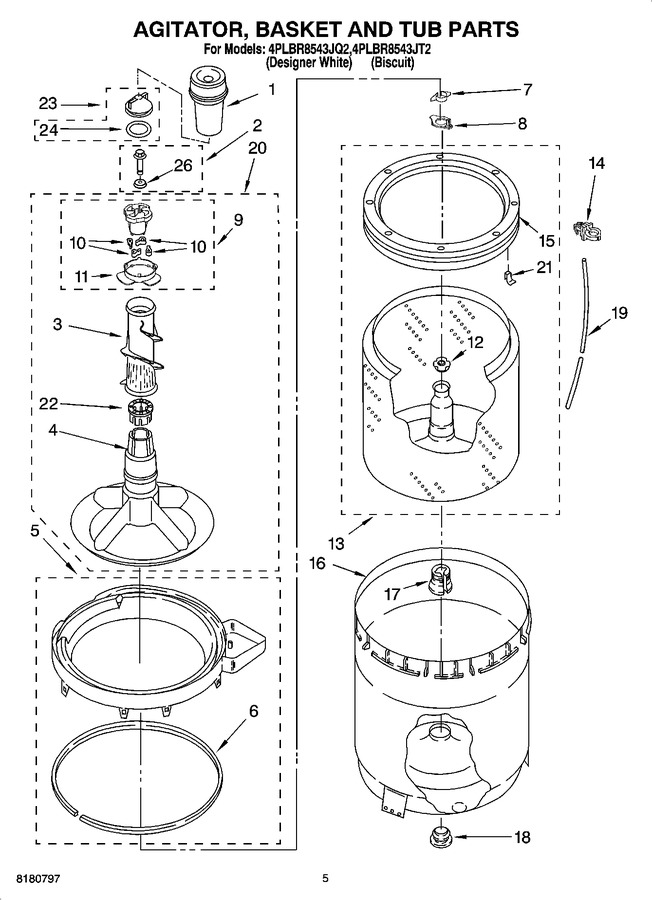 Diagram for 4PLBR8543JT2