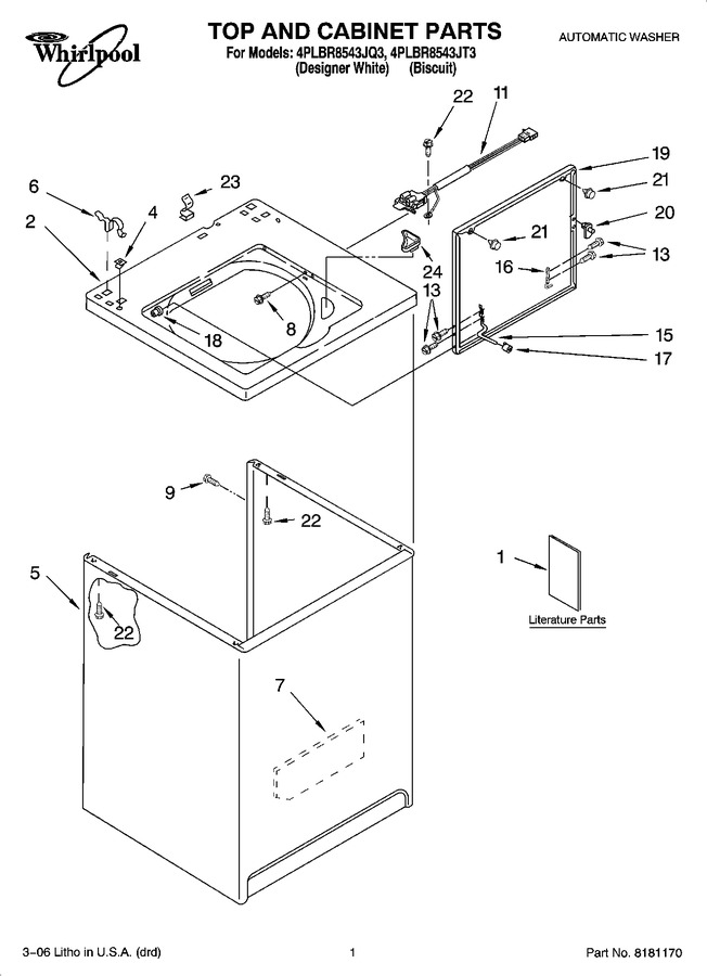 Diagram for 4PLBR8543JQ3