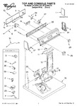 Diagram for 01 - Top And Console, Literature