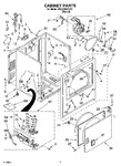 Diagram for 02 - Cabinet Parts