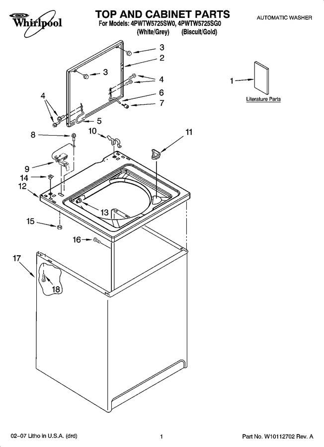 Diagram for 4PWTW5725SG0