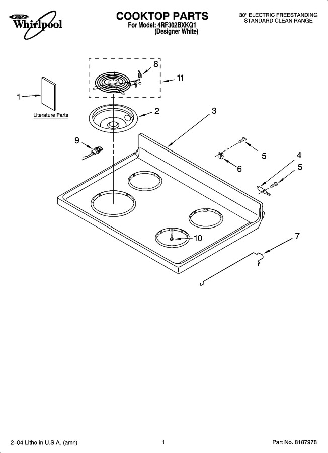 Diagram for 4RF302BXKQ1