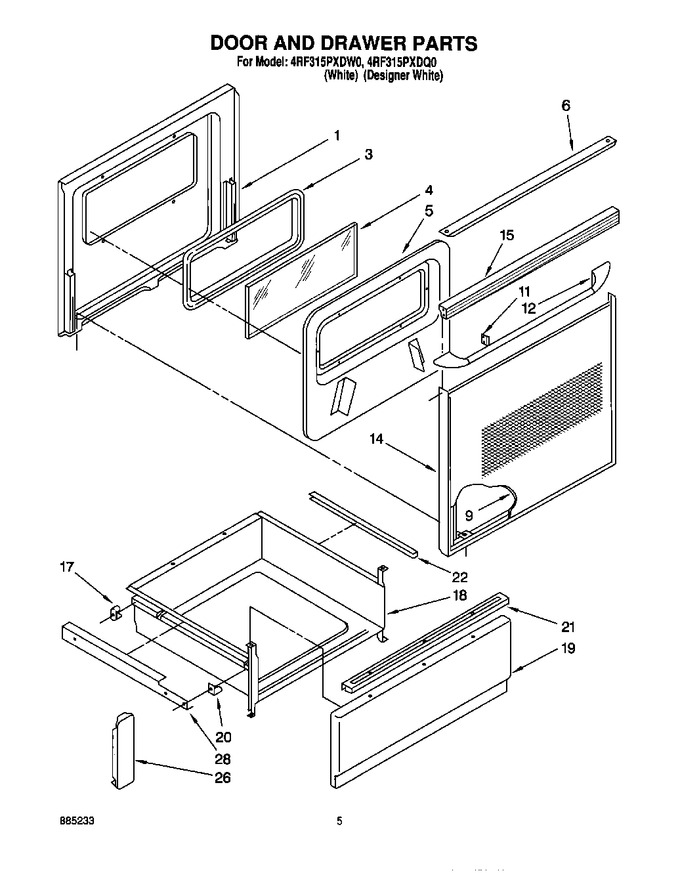 Diagram for 4RF315PXDW0