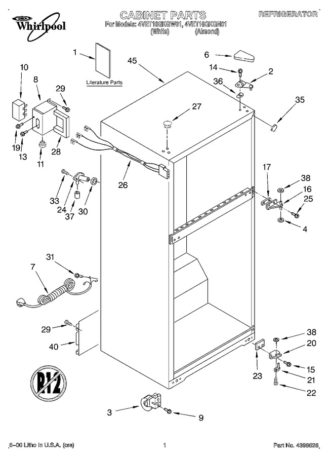 Diagram for 4VET16GKGW01