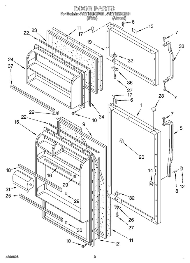 Diagram for 4VET16GKGW01
