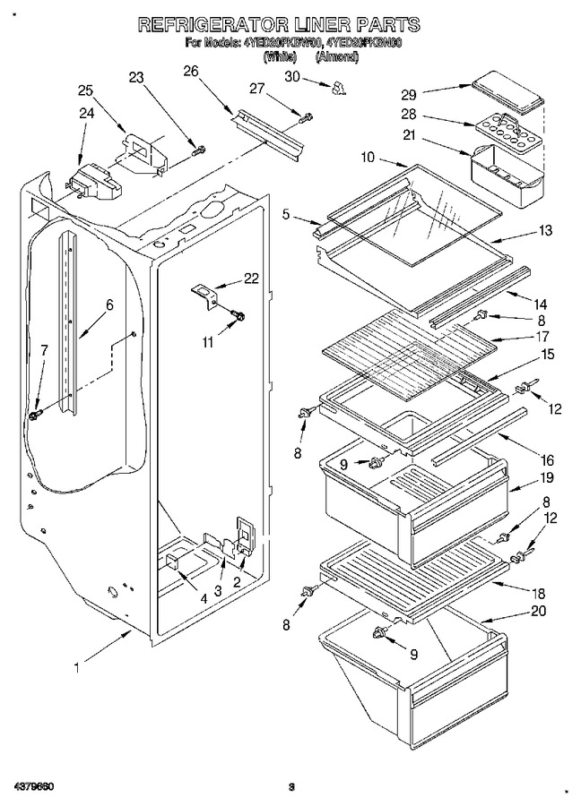 Diagram for 4YED20PKBW00