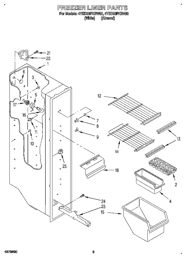 Diagram for 4YED20PKBW00