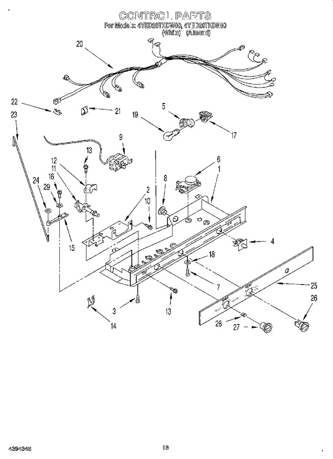 Diagram for 4YED20TKDN00