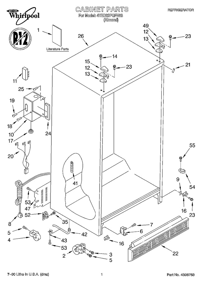 Diagram for 4YED22PQFN03