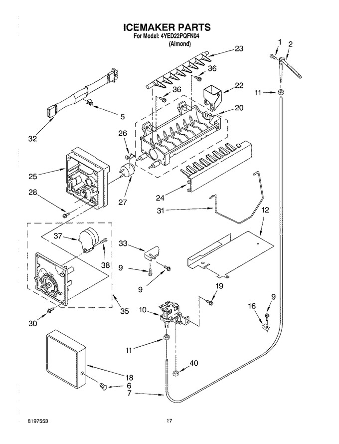 Diagram for 4YED22PQFN04