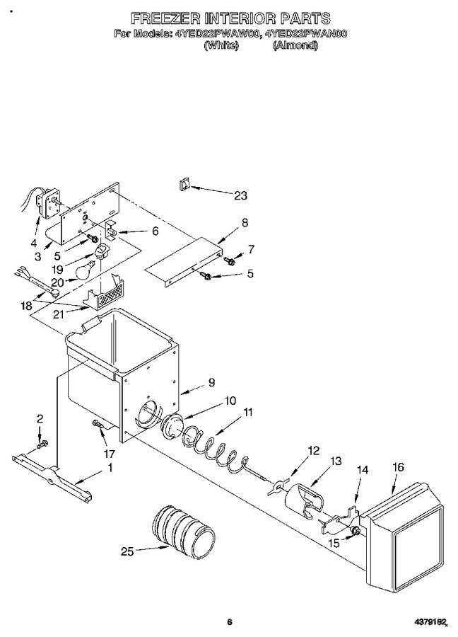 Diagram for 4YED22PWAW00