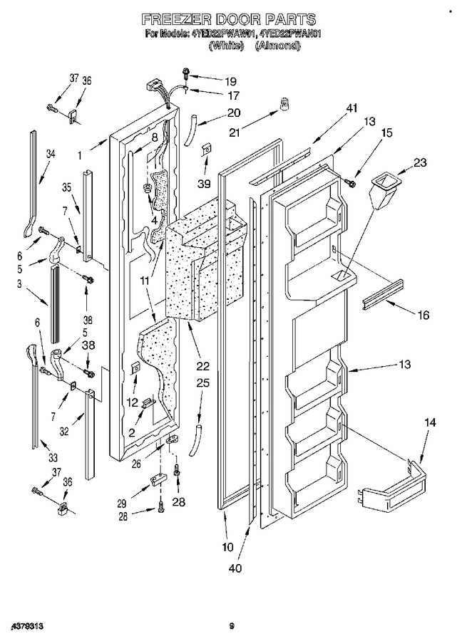 Diagram for 4YED22PWAW01