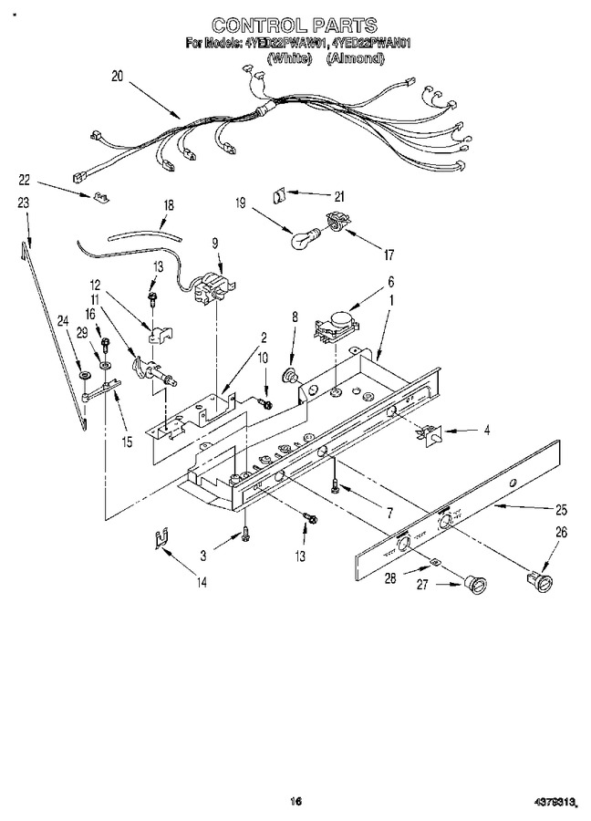 Diagram for 4YED22PWAN01
