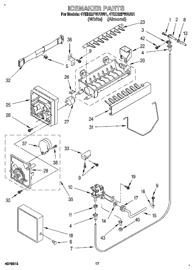 Diagram for 4YED22PWAN01