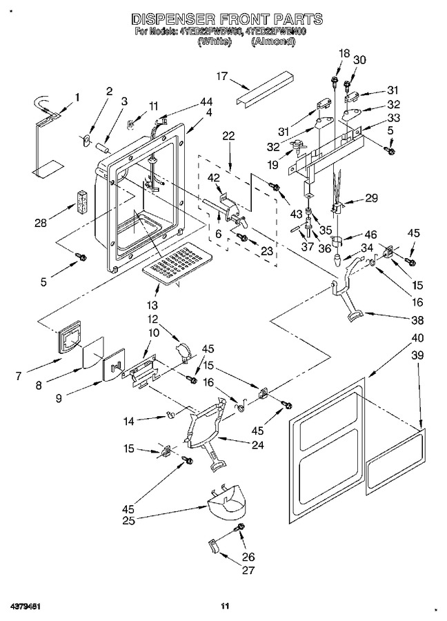 Diagram for 4YED22PWBW00