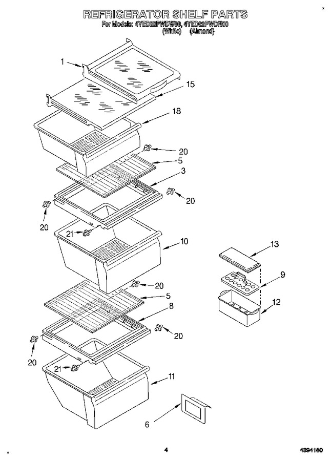 Diagram for 4YED22PWDW00