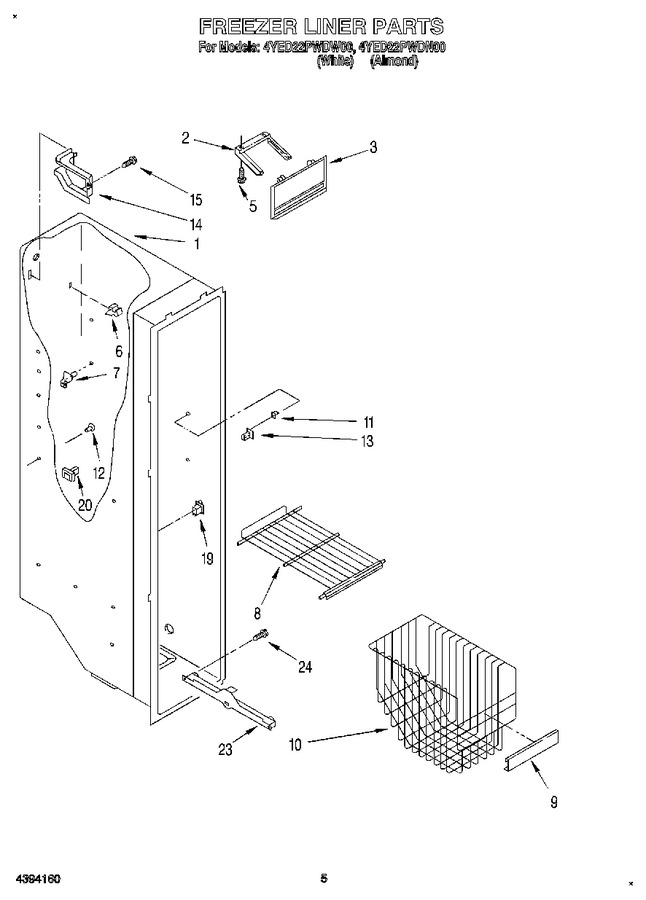 Diagram for 4YED22PWDW00