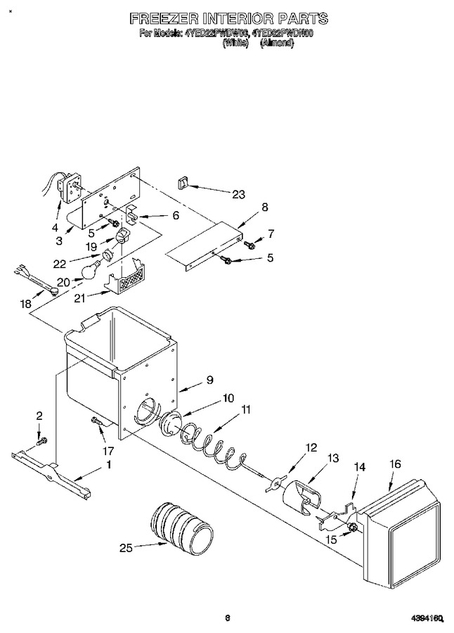 Diagram for 4YED22PWDN00
