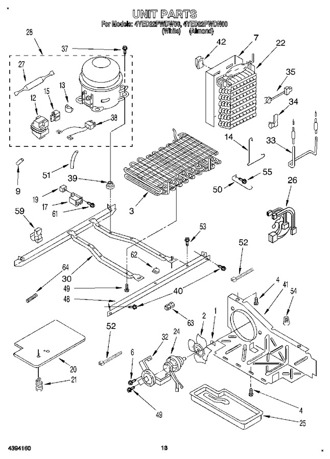 Diagram for 4YED22PWDN00