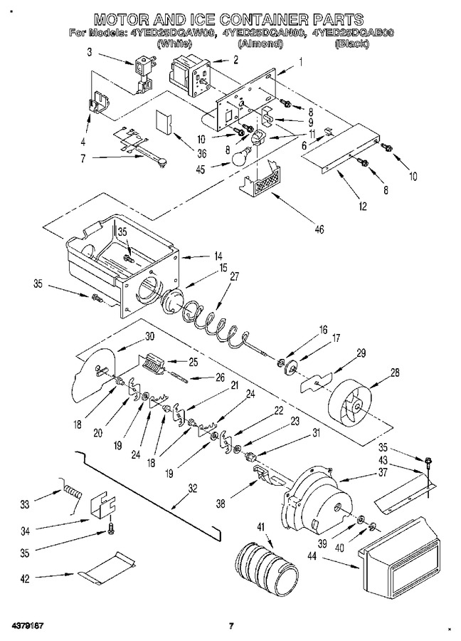 Diagram for 4YED25DQAN00