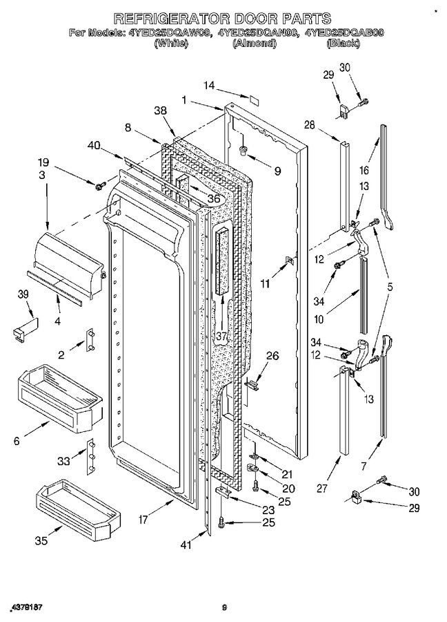 Diagram for 4YED25DQAW00