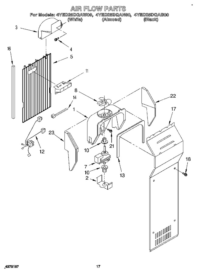 Diagram for 4YED25DQAN00