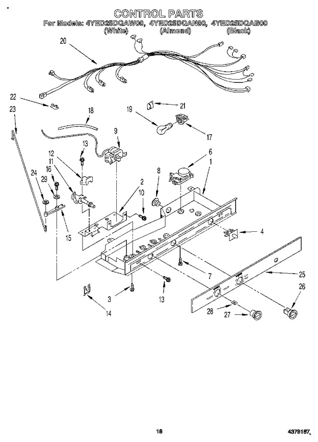 Diagram for 4YED25DQAW00