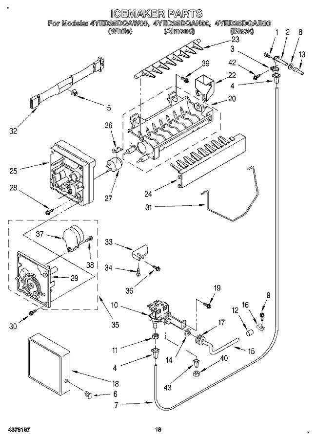 Diagram for 4YED25DQAN00