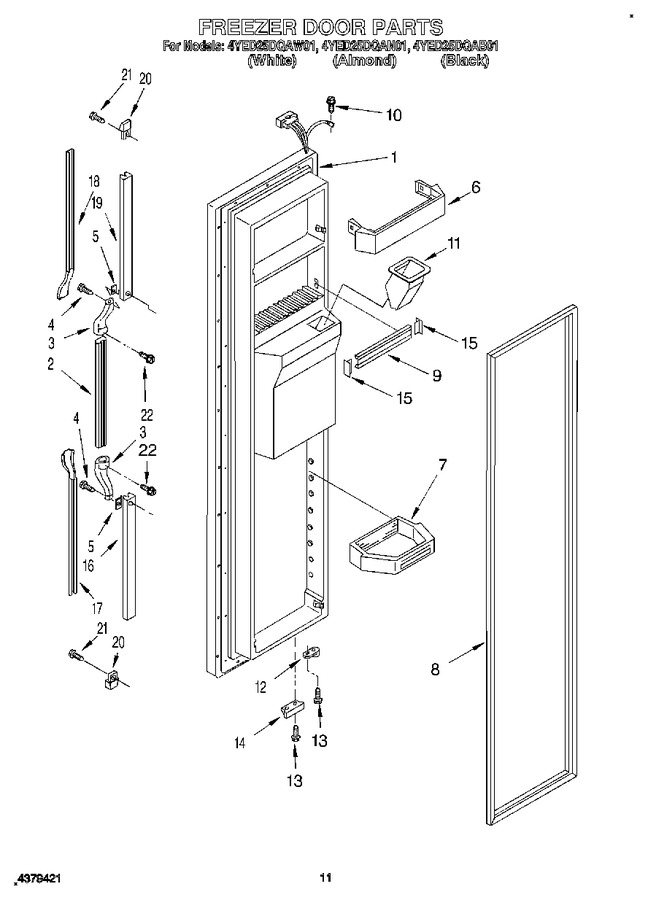 Diagram for 4YED25DQAB01