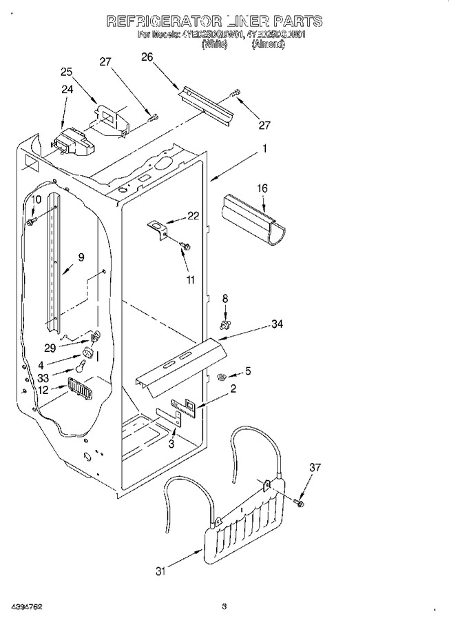 Diagram for 4YED25DQDW01