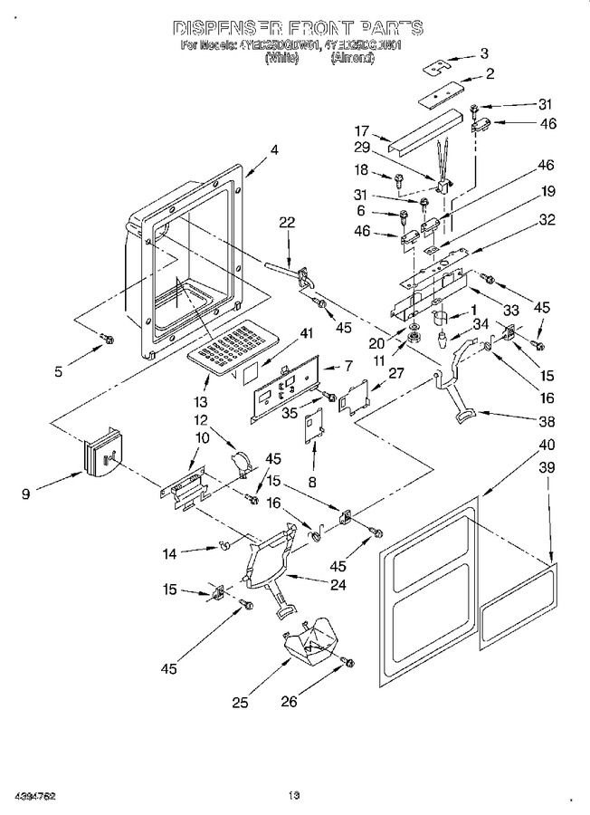 Diagram for 4YED25DQDN01