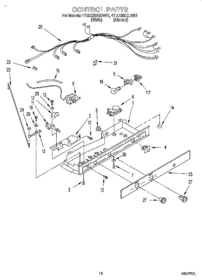 Diagram for 4YED25DQDW01