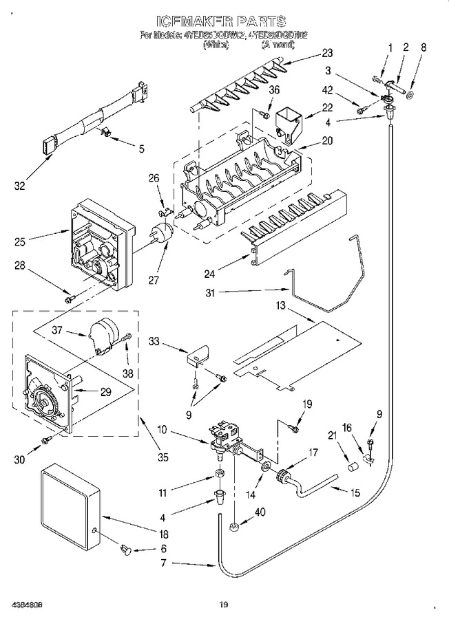 Diagram for 4YED25DQDW02