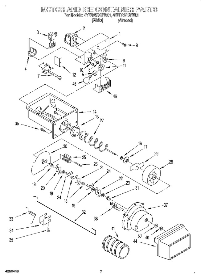 Diagram for 4YED25DQFN01