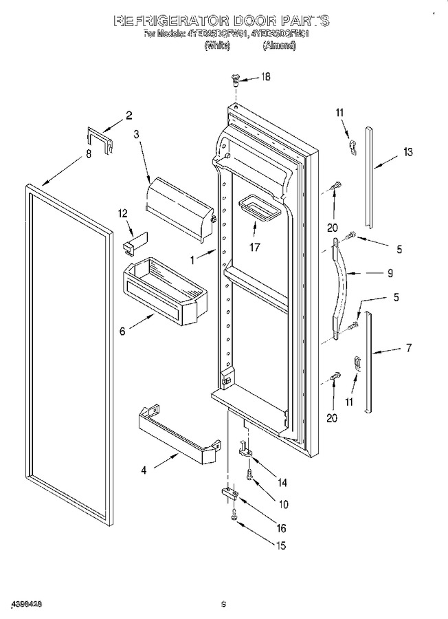 Diagram for 4YED25DQFN01