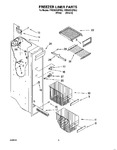Diagram for 04 - Freezer Liner