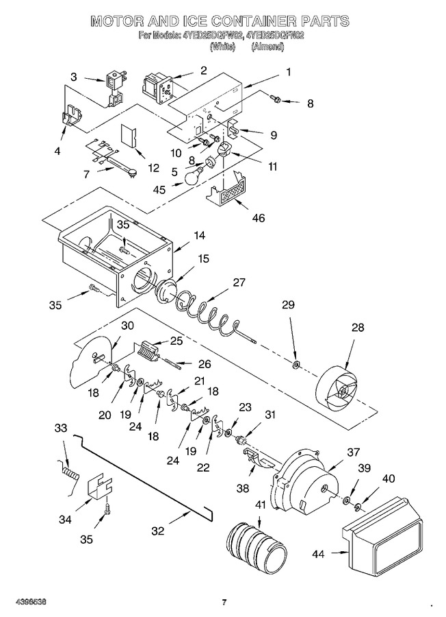 Diagram for 4YED25DQFW02