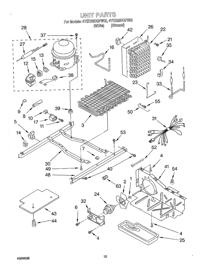 Diagram for 4YED25DQFW02