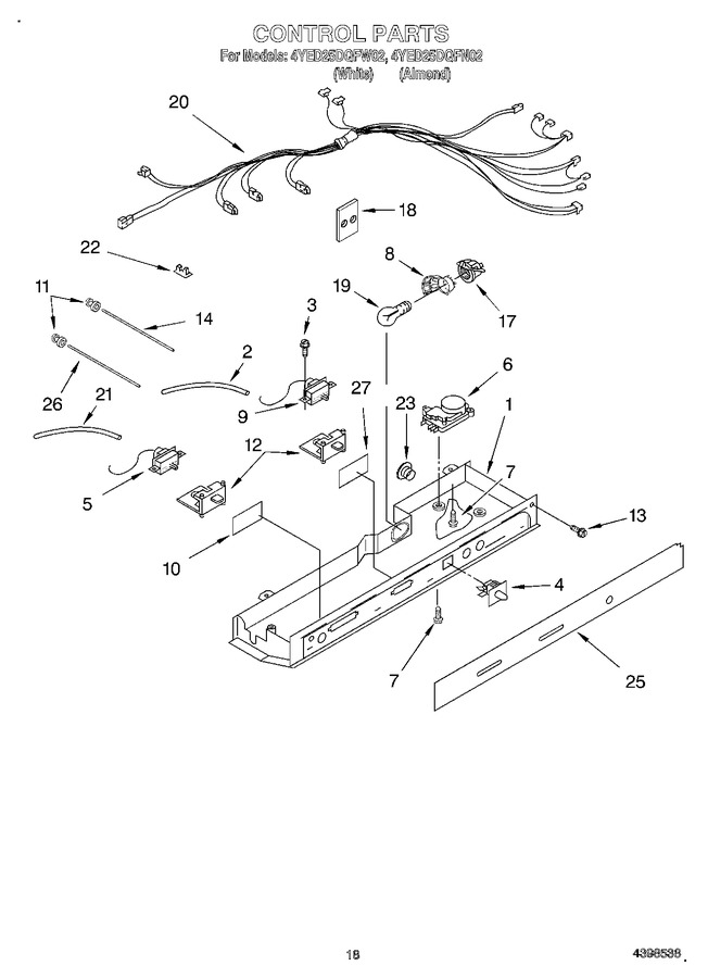 Diagram for 4YED25DQFN02