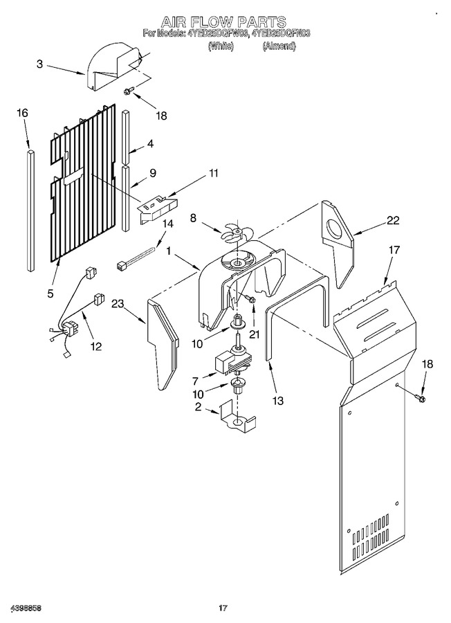Diagram for 4YED25DQFW03