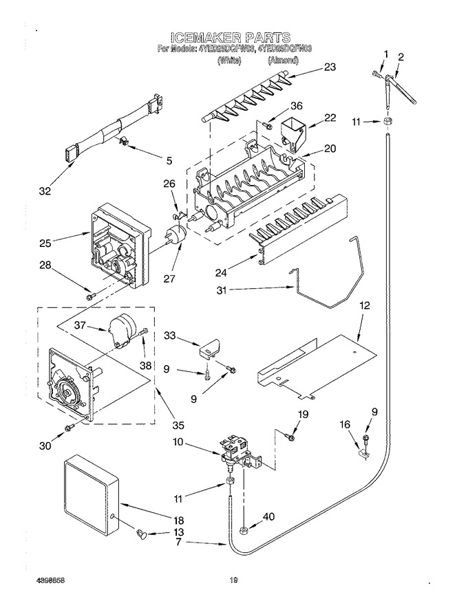 Diagram for 4YED25DQFN03