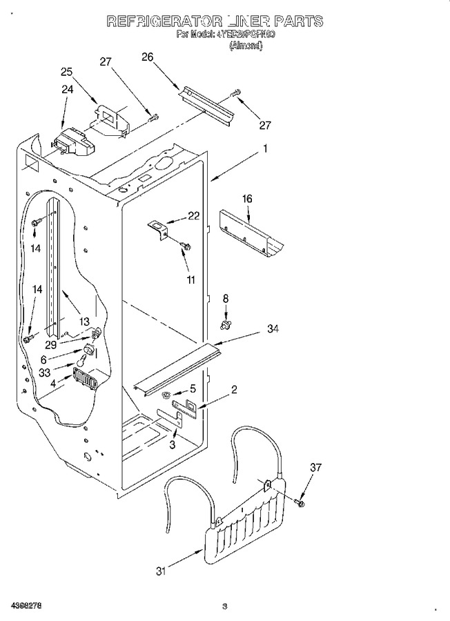 Diagram for 4YED25PQFN00