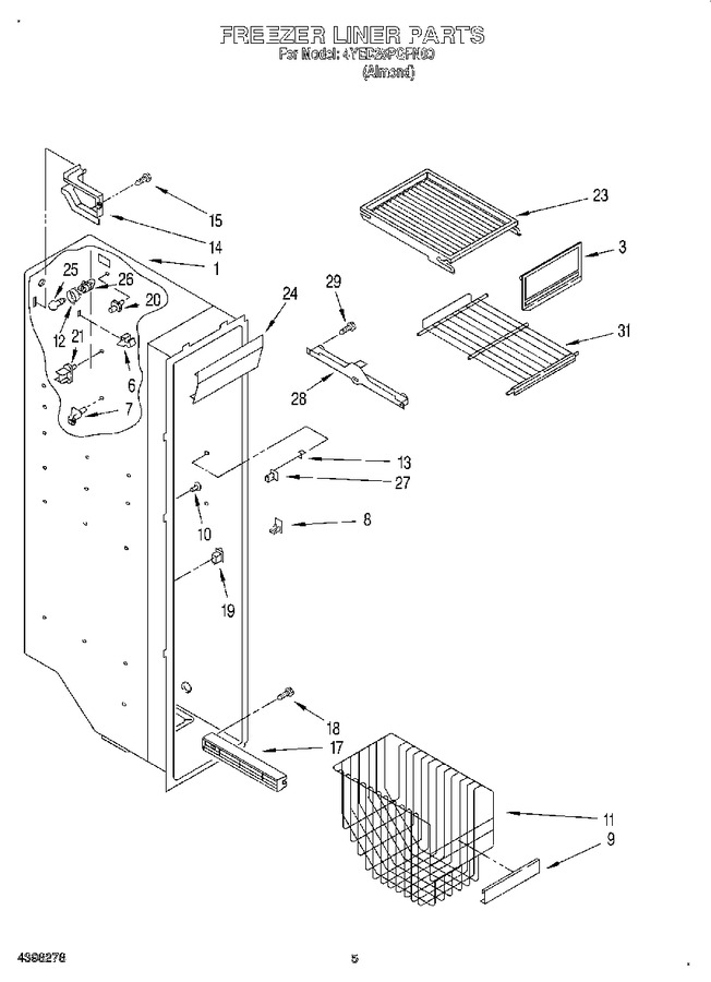 Diagram for 4YED25PQFN00