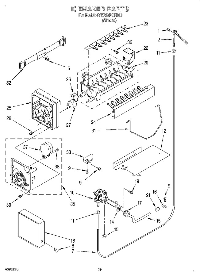Diagram for 4YED25PQFN00