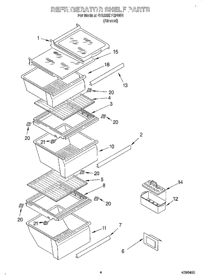 Diagram for 4YED25PQFN01